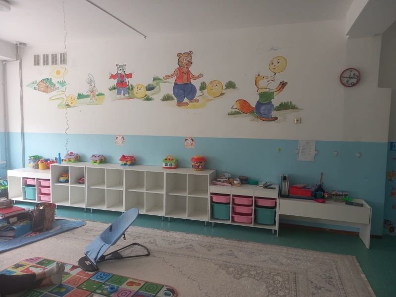 Теміржолшылар балалар үйіне көмек көрсетті