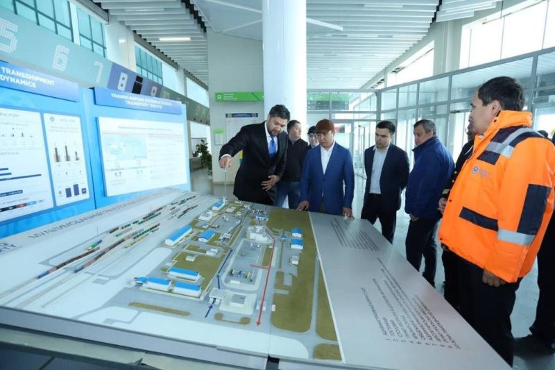 Министр Ақтаудағы солтүстік теңіз терминалының қызметін тексерді