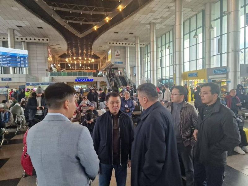 Министр вокзалдың жұмысымен танысты