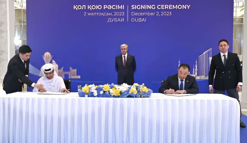 КТЖ и Abu Dhabi Ports Group создают совместное предприятие