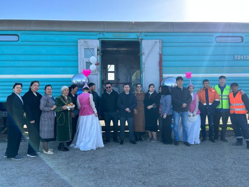 «Қазпошта» АҚ  теміржол вагоны арқылы жедел жеткізу бағытын іске қосты