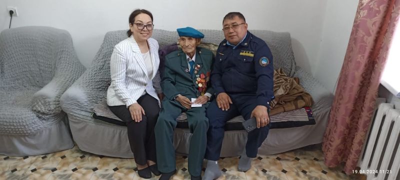 Теміржолшылар ҰОС ардагеріне шипажайға жолдама сыйлады