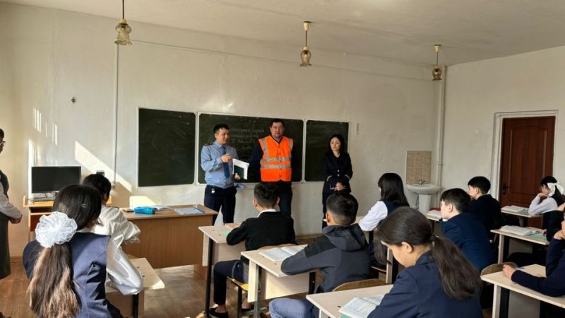 Теміржол станциясында рейд жүрді