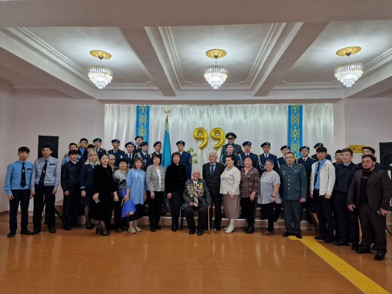 Ветерана Великой Отечественной войны поздравили с 99-летием в Караганде