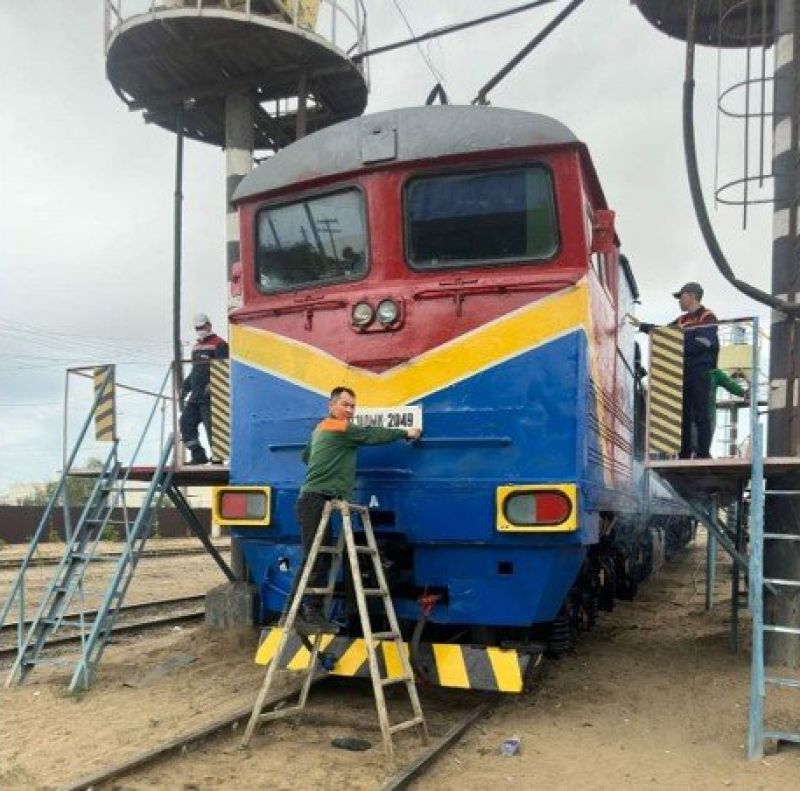 Локомотивтер көктемгі байқаудан өтіп жатыр
