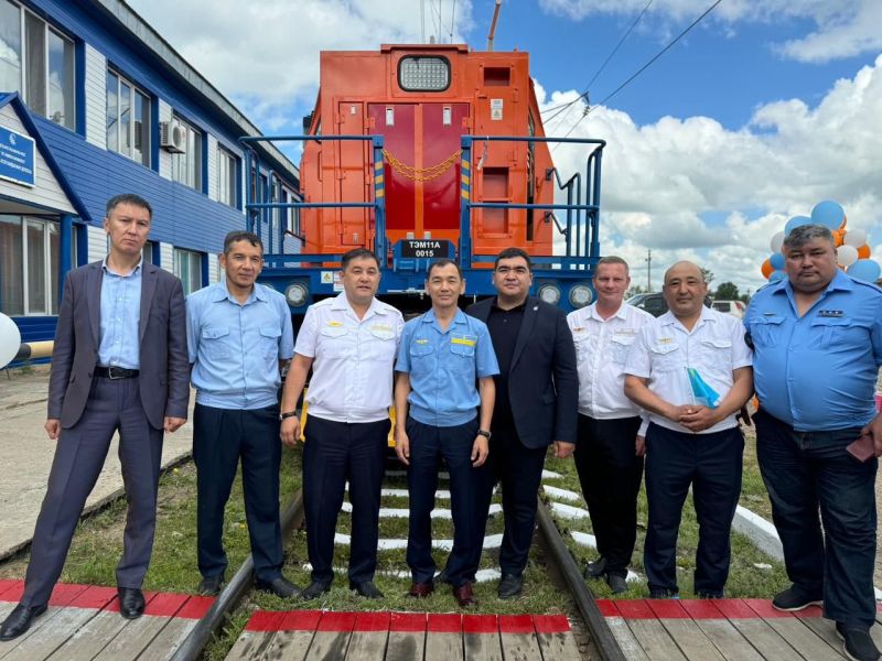 Жаңа – Есіл локомотив депосының паркі жаңартылды