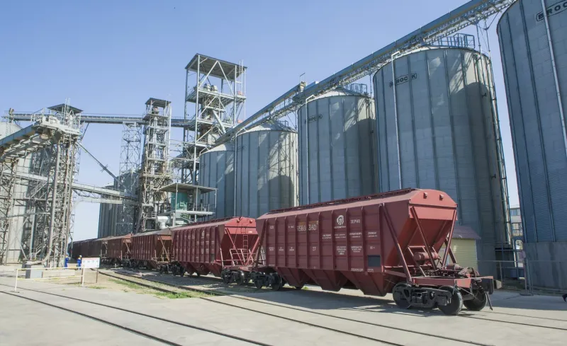 Более 2 млн тонн зерна перевезли железнодорожники Акмолинского отделения грузовых перевозок