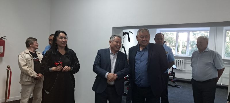 Тренажерный зал для железнодорожников открыли в Усть-Каменогорске