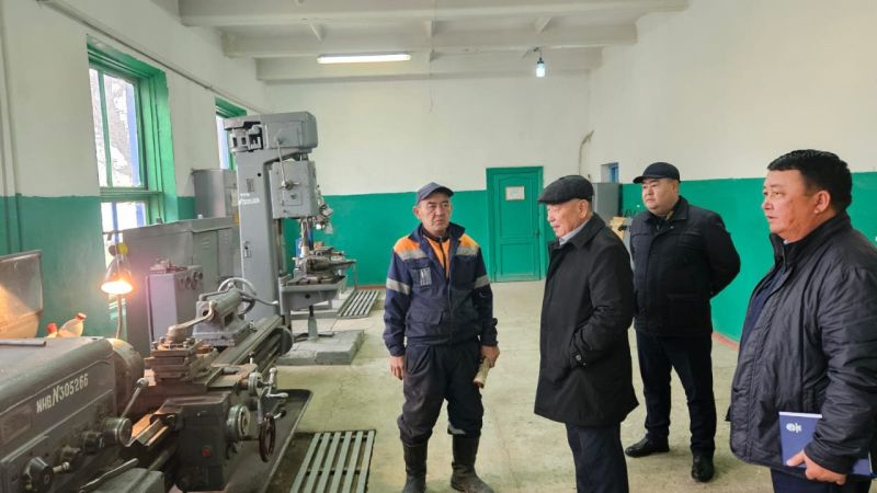 Кәсіподақ төрағасы түбекке келді