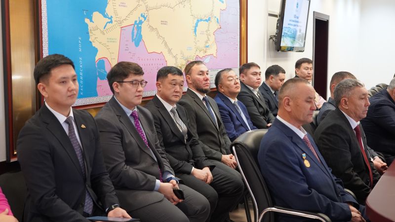 Әскерилендірілген теміржол күзетінің қызметкерлері кәсіби мерекелерін атап өтті