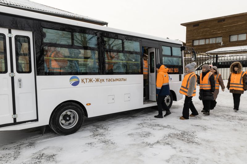 Новый служебный автобус появился в Акмолинском отделении ГП