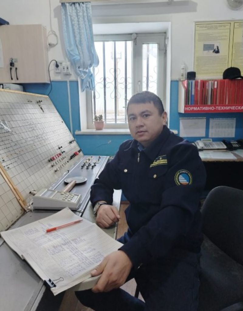 Еңбек адамы: Сарысайдың станция кезекшісі