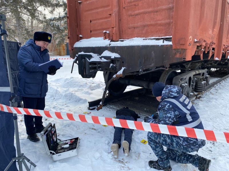 Практическое занятие по осмотру мест происшествий прошло на станции Павлодар