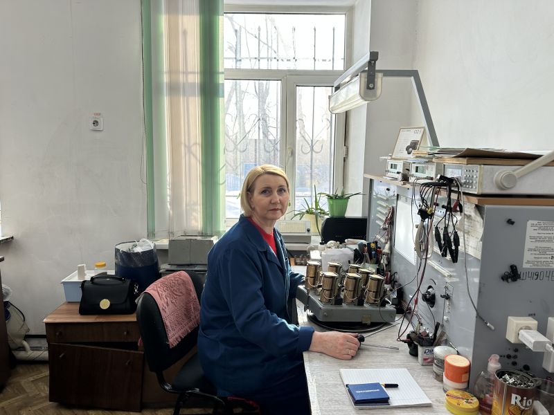 О необычном хобби рассказала электромеханик-приемщик приборов СЦБ Лариса Григорьева