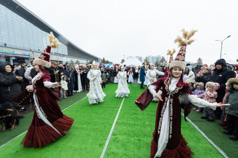 Теміржолшылар ауылындағы той