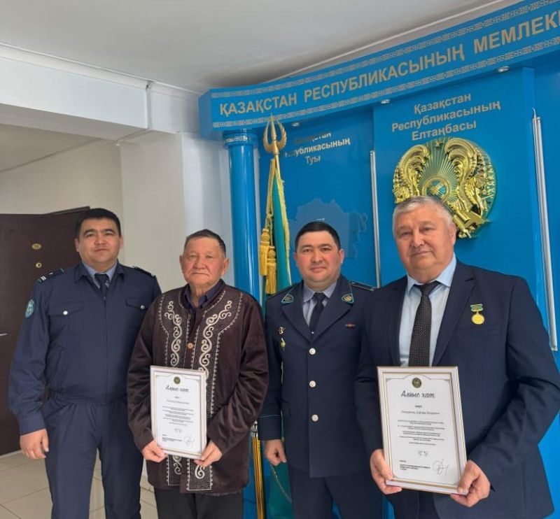 Аягөздік ардагерге құрмет көрсетілді