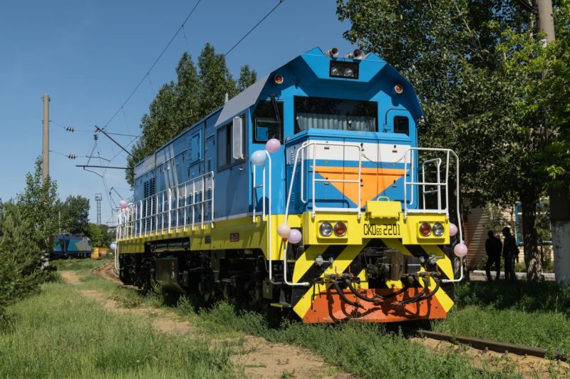 Современные маневровые тепловозы компании CRRC пополнили парк депо Астаны