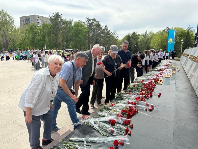 Акция «Сад памяти» прошла в Караганде