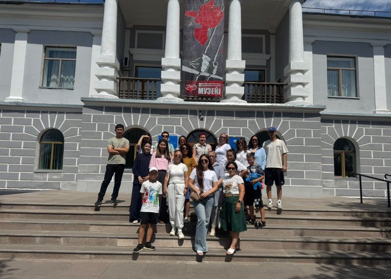Карагандинские железнодорожницы побывали в музее Карлага