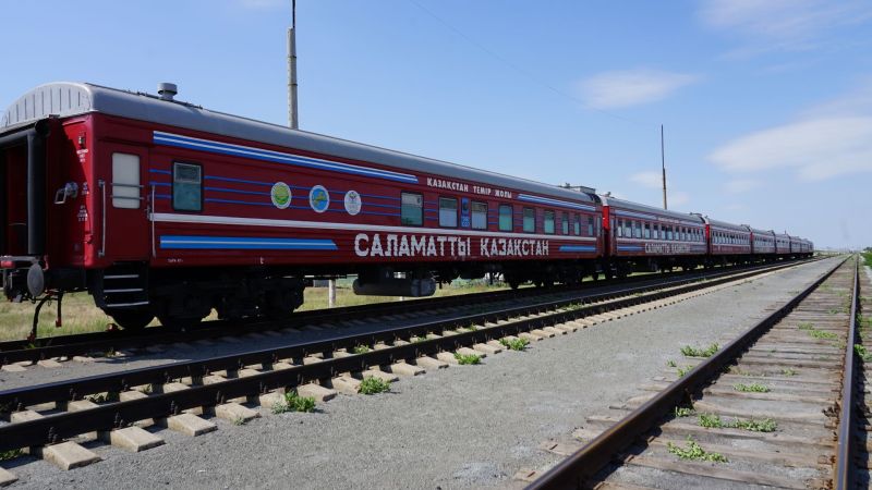 «Саламатты Қазақстан» медициналық пойызы солтүстікті аралап жүр