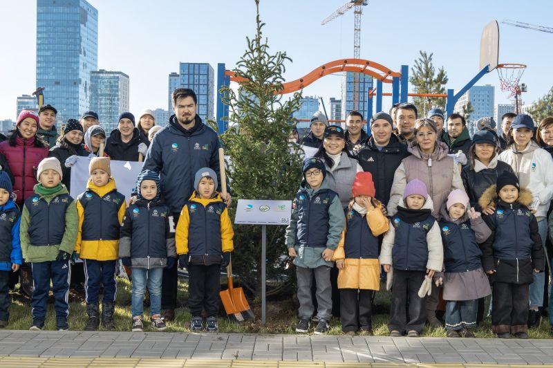 ҚТЖ: балалармен бірге табиғат үшін!