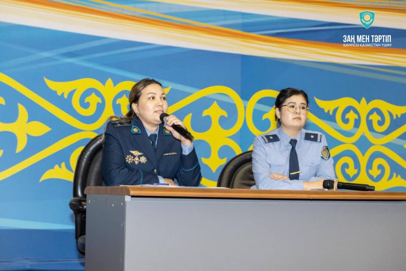Теміржолшыларға тұрмыстық құқық бұзушылықтың салдары мен алдын алу жолдары түсіндірілді