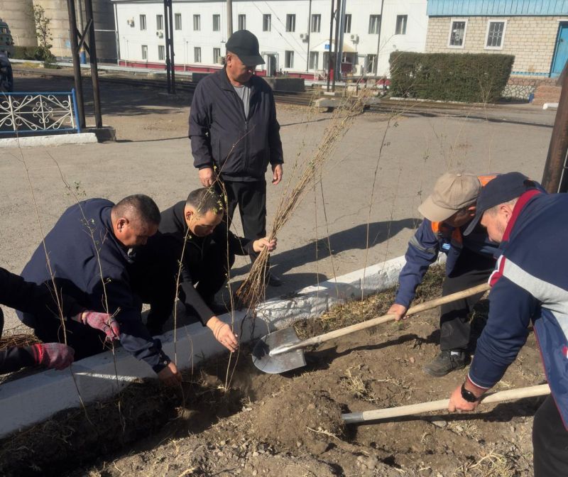 Теміржолшылар депоны жасыл желекке бөледі