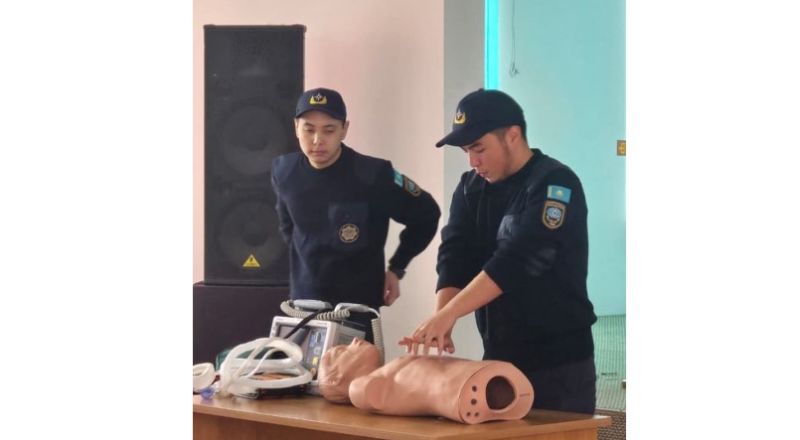 Теміржолшыларға алғашқы медициналық көмек пен азаматтық қорғаныс дағдылары үйретілді