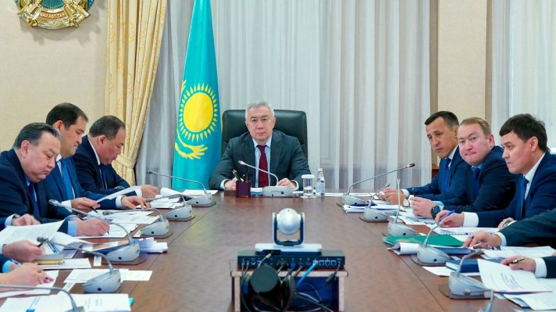 Развитие транспортного потенциала Казахстана обсудили на совещании в правительстве