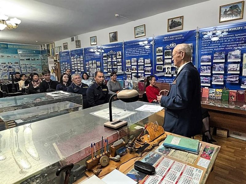 Уральские железнодорожники отметили День Независимости в отраслевом музее