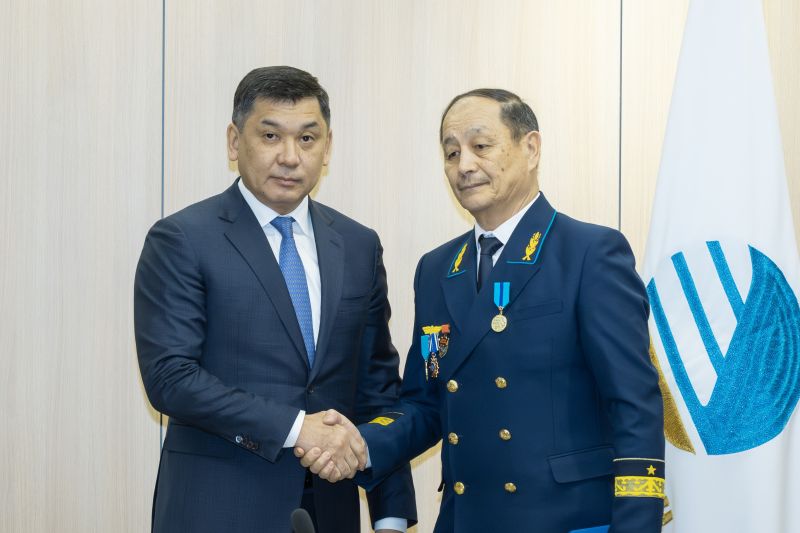 Құрыш жолдың майталмандарына мемлекеттік наградалар табысталды
