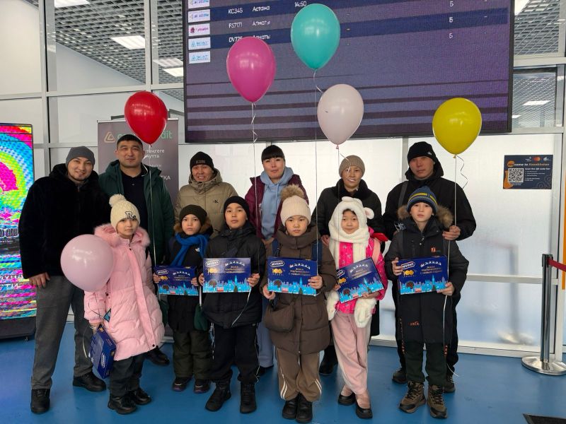 Дети железнодорожников из Усть-Каменогорска провели зимние каникулы в Астане