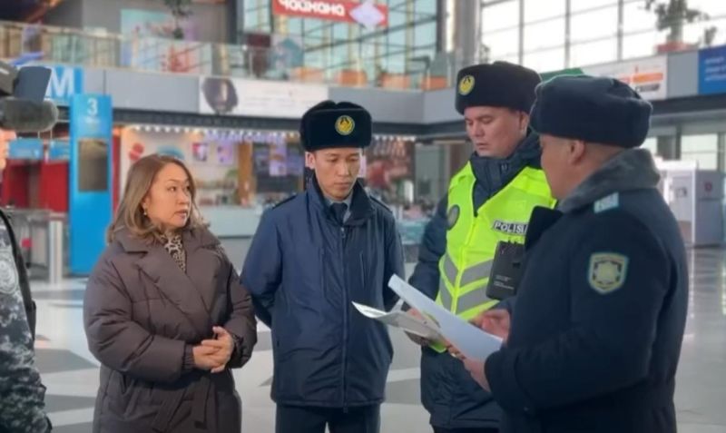 «Нұрлы жол» вокзалында «Жолдағы қабылдау» акциясы өтті