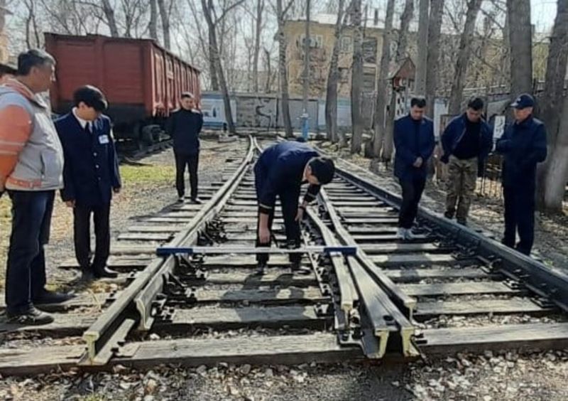 Тараз теміржол колледжі студенттері өндірістік тәжірибеден өтті