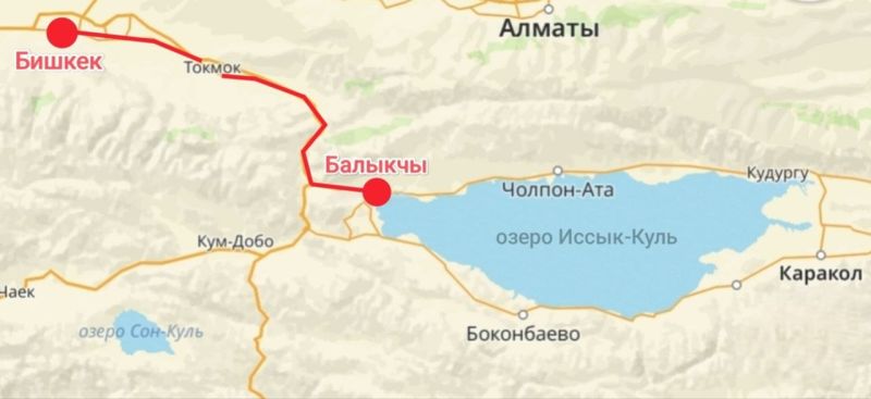 Бішкектен Ыстықкөл жағалауына дейінгі пойыз маусым айында іске қосылады