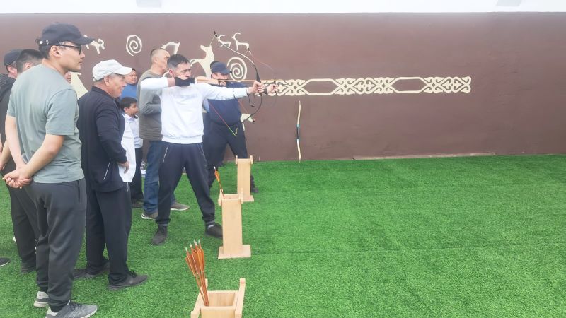 Семейде теміржолшылар арасында тұңғыш рет садақ ату турнирі өтті