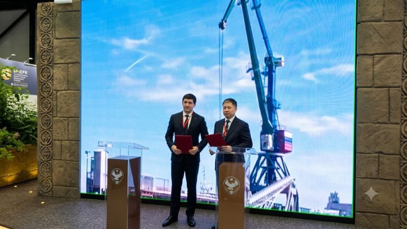 Порты Курык и Махачкала подписали соглашение о сотрудничестве