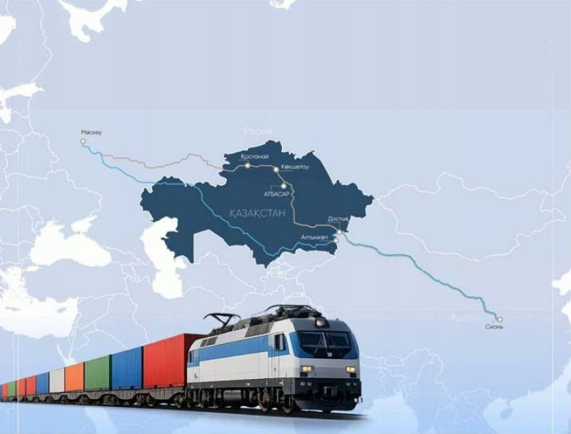 КТЖ запустило регулярный сервис кругорейса между Китаем и Россией через Казахстан