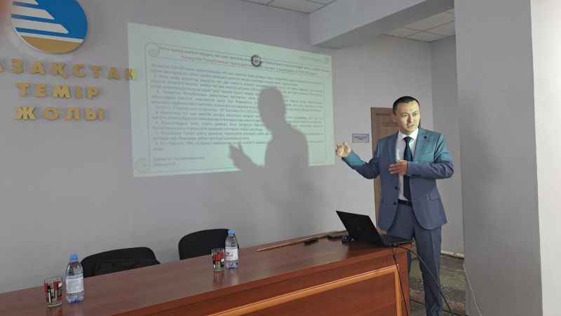 ҚТЖ компаниядағы мемлекеттік тілдің үлесін 92 пайызға жеткізуді көздеп отыр