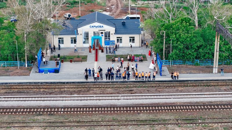 Еще два железнодорожных вокзала открылись после реконструкции в Акмолинской области