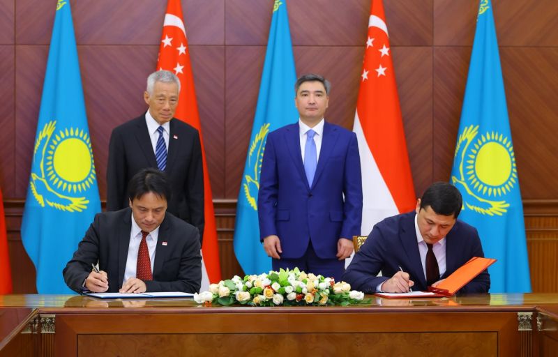Сингапур Орта дәлізді дамытуға атсалысады