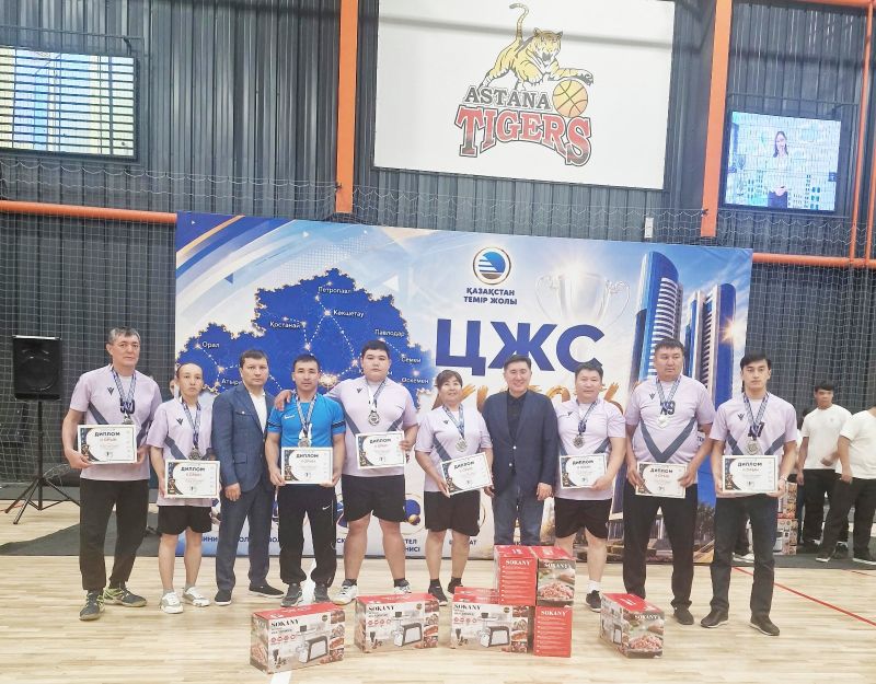 Жамбылдық волейболшылар «ЦЖС кубогында» күміс жүлдегер атанды