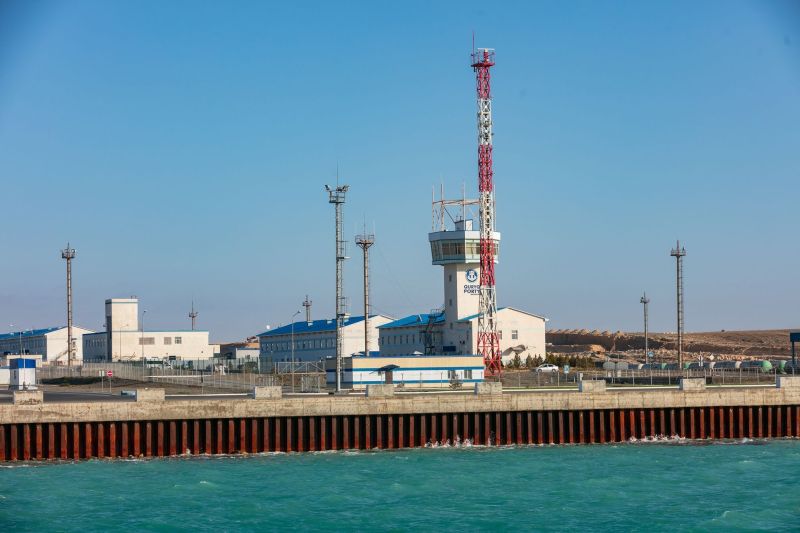 Модернизация мостов в порту Курык повысила эффективность паромных перевозок