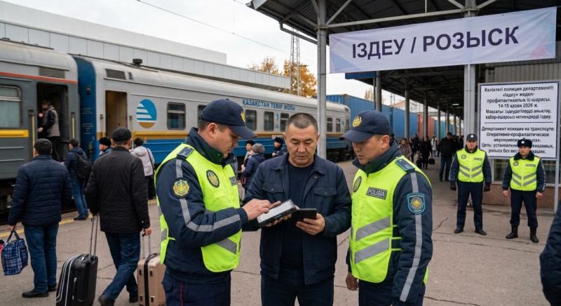 Вокзалдарда бақылау күшейтілді