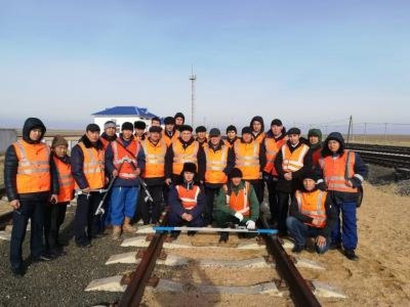 Для железнодорожников Мангистауского отделения провели учебно-показательный осмотр