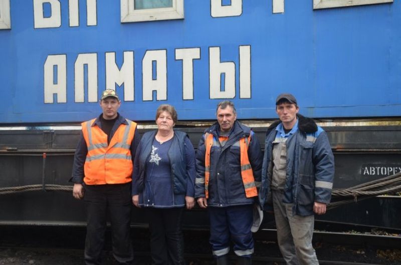Рабочая семья железнодорожников