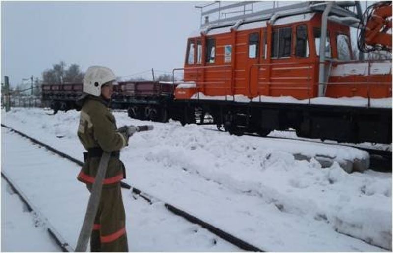 Пожар в кабине