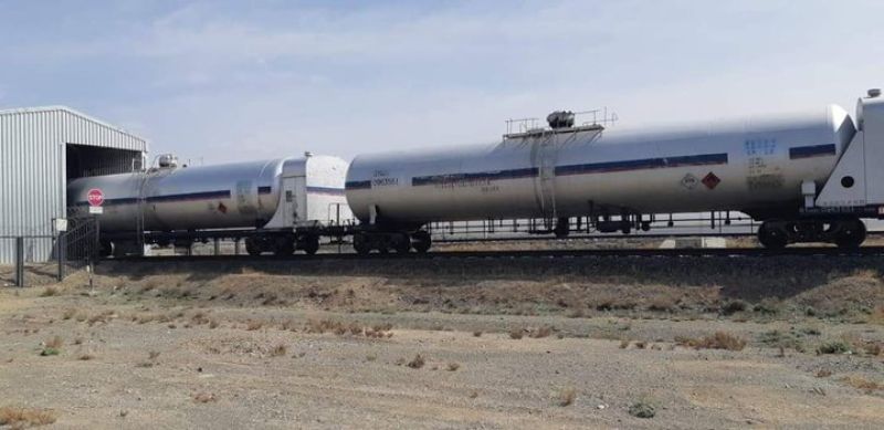 Первый железнодорожный состав со сжиженным газом доставлен из Казахстана в Китай