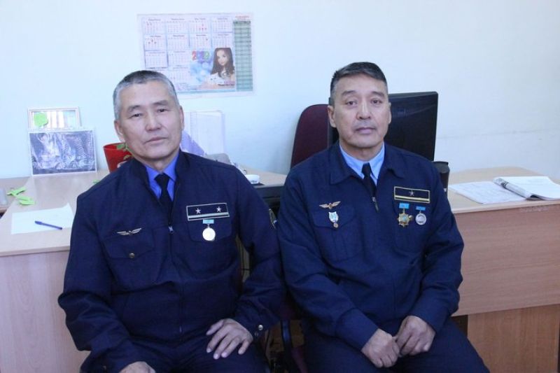 Абырой арқалаған машинистер