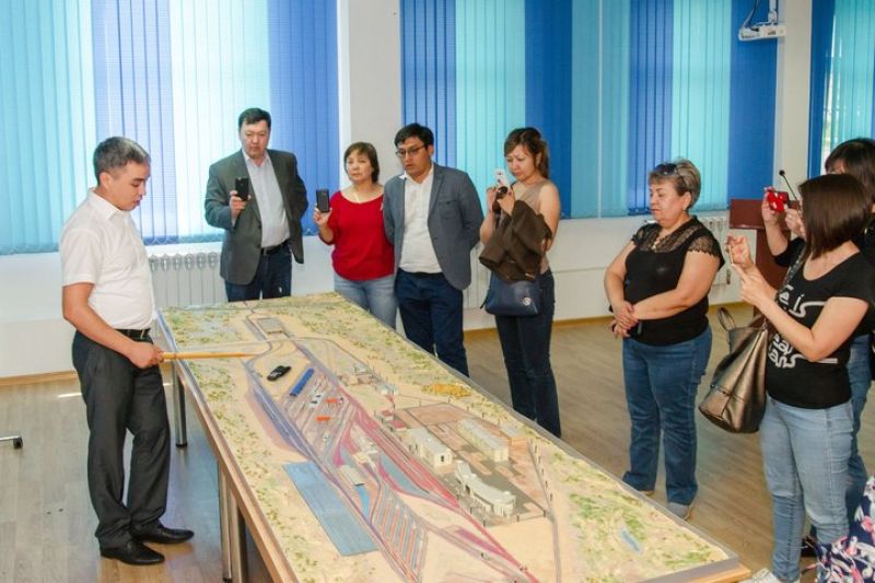 Железнодорожники прошли практику на Алтынколе